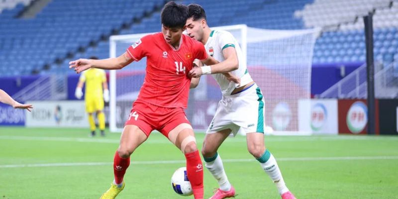 U23 Việt Nam chơi không tồi trước U23 Iraq