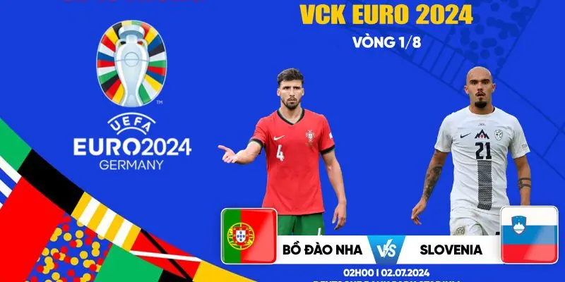 Nhận định Bồ Đào Nha vs Slovenia